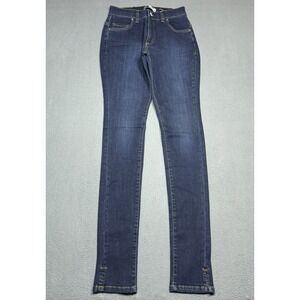 SLO Fashion Jeans Womens 26x34 Skinny Midrise Stretch Denim Made In Italy